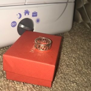 James Avery “faith love & hope” ring
